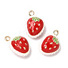 Alloy Enamel Pendants PALLOY-T094-04A-02-1