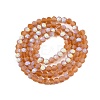 Transparent Glass Beads Strands EGLA-A044-T4mm-MB04-3