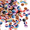4-Hole Glass Buttons PORC-R010-01A-1
