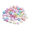 Craft Style Opaque Acrylic Beads OACR-A027-02-1