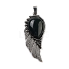 Natural Indian Agate Big Pendants G-G112-02AS-10-1