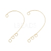 316 Stainless Steel Ear Cuff Findings X-STAS-H148-01G-1