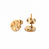 304 Stainless Steel Stud Earring Findings X-STAS-T052-38A-G-2