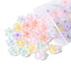 60pcs 6 Colors Transparent Acrylic Beads TACR-CC0001-01-4