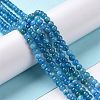 Natural Apatite Beads Strands G-D856-01-4mm-A-4