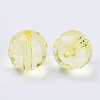 Transparent Acrylic Beads TACR-Q254-22mm-V21-3