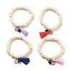 Stretch Charm Bracelets BJEW-JB05522-1