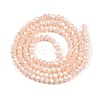 Electroplate Glass Beads Strands EGLA-A044-P2mm-A05-3