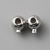 Brass Crimp Beads KK-WH0031-33P-2