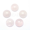 Natural Rose Quartz Cabochons G-P393-R20-14.5mm-1