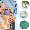 5Pcs 5 Ccolors Square PU Leather Envelope Pouches ABAG-TA0001-77-9