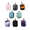 Natural Mixed Stone Pendants G-B139-02P-1