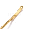 Brass Hair Stick Findings KK-F830-03G-3