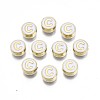Alloy Enamel Beads ENAM-N052-006-01C-RS-1
