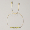 Natural Birthstone Braided Bead Bracelets for Women X-VA8051-8-1