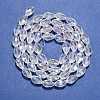 1Strand Electroplate Glass Faceted Teardrop Beads Strands X-EGLA-D015-12x8mm-01-3