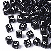 Opaque Acrylic Beads X-SACR-N002-01F-1