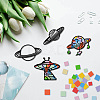 CREATCABIN Paper Window Decoration AJEW-CN0001-49B-05-5