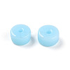 Opaque Solid Color Glass Beads X1-GLAA-N007-6x3mm-A06-2