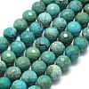 Natural HuBei Turquoise Beads Strands G-G106-C12-08-1