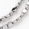Electroplate Non-magnetic Synthetic Hematite Beads Strands G-I175-30D-1