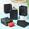 6Pcs Rectangle Paper Gift Storage Bags with Ribbon Handles ABAG-TA0001-65A-5