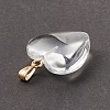 Spray Painted Glass Pendants X-GLAA-N035-016-A03-5