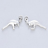 Tibetan Style Alloy Pendants TIBE-R316-070AS-RS-2