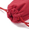 Velvet Jewelry Drawstring Storage Pouches ABAG-P013-02A-4