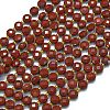 Natural Red Jasper Beads Strands G-K389-B67-01-1