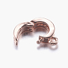 Brass Micro Pave Cubic Zirconia Enhancer Shortener Bails ZIRC-A008-10-01-3