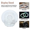 Organic Glass Bracelets/Bangles Display BDIS-N002-01-4