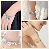 40Pcs 2 Colors Adjustable Iron Expandable Bangle Making BJEW-SP0001-01-5