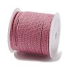 20M Polyester Braided Cord for Jewelry Making OCOR-G015-04A-01-3