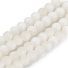 Frosted Crackle Glass Beads X1-GLAA-U001-8mm-M07-1
