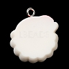 Christmas Opaque Resin Pendants CRES-D016-01D-3