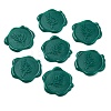 100Pcs Adhesive Wax Seal Stickers DIY-CP0009-47C-1
