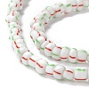 Handmade Lampwork Beads Strands BLOW-K001-01B-12-4