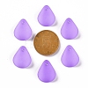 Transparent Frosted Acrylic Pendants MACR-S371-09A-747-3