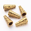 Tibetan Style Alloy Bead Cone X-TIBEB-00821-AG-NR-1