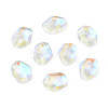 Glass Rhinestone Cabochons MRMJ-N029-07-10-1