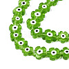 Handmade Lampwork Beads Strands LAMP-N023-002A-07-2
