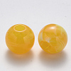 Acrylic Large Hole Beads OACR-R074-03A-05-2