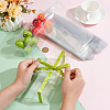 Transparent PET Tea Storage Boxes CON-WH0106-08H-3