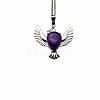 Peace Dove Water Droplet Crystal Necklace Pendant Fashion Ornament Simple Pendant VL5109-4-1