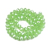 Electroplate Glass Beads Strands EGLA-A044-J8mm-A08-2