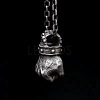Vintage Alloy Power Boxing Fist Pendant Necklaces for Unisex WG4F7FC-01-2