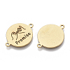 201 Stainless Steel Enamel Links connectors STAS-S079-145D-G-2