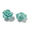 Synthetic Coral Dyed Carved Beads SHEL-I001-05A-01-1