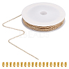 10 Yards Brass Faceted Ball Chains CHC-SP0001-05G-1